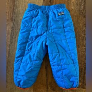 Patagonia reversible snow pants 2T